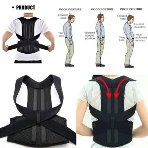 Adjustable Back Brace Posture Corrector Belt