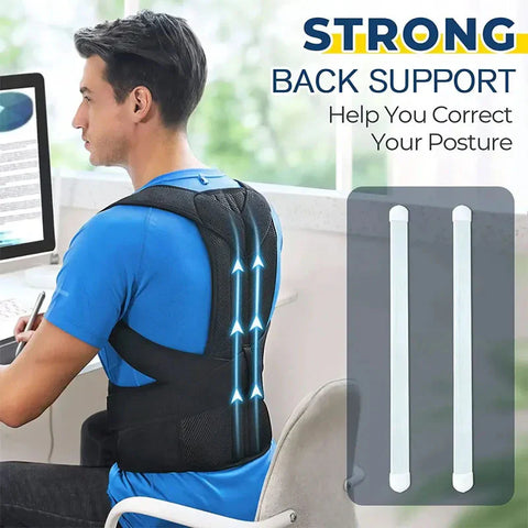 Adjustable Back Brace Posture Corrector Belt