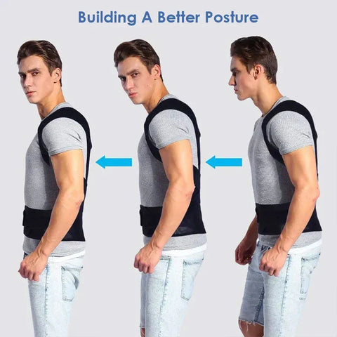 Adjustable Back Brace Posture Corrector Belt