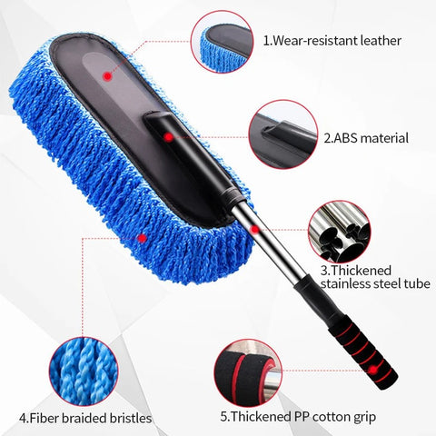 SEAMETAL Car Washing Mop Scalable