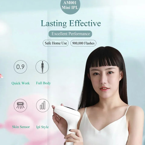 900000 Flashes Laser Epilator Instrume Permanent IPL Hair Removal