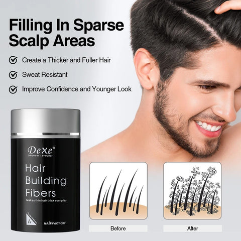 black hairline fiber powder 22g