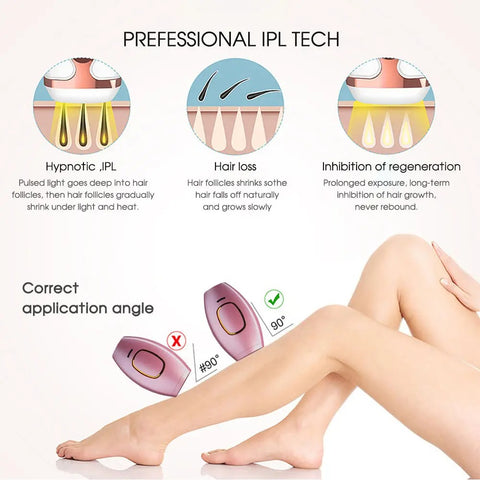 IPL 500,000 Flash Depilator Laser Epilator