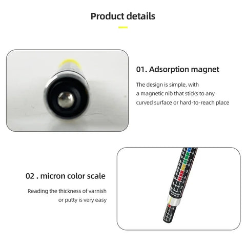 Car Paint Thickness Tester Pen