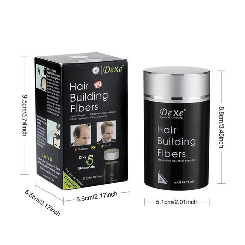 black hairline fiber powder 22g