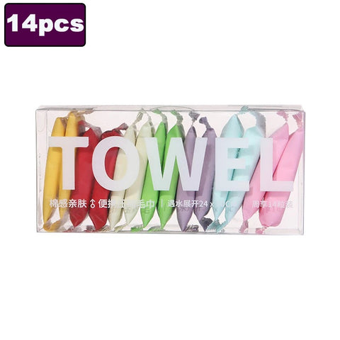 Disposable Washcloth Portable Travel Towel  7pcs/14pcs