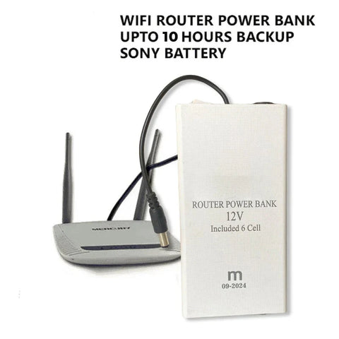 Wifi Router Power Bank (8-10hrs Battery Time)